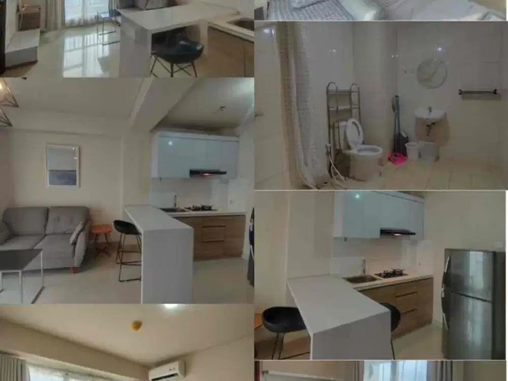 Disewakan apartemen callia 1 kamar tahunan bulanan full furnish