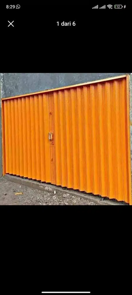 FOLDING GATE ROLLING DOOR MURAH