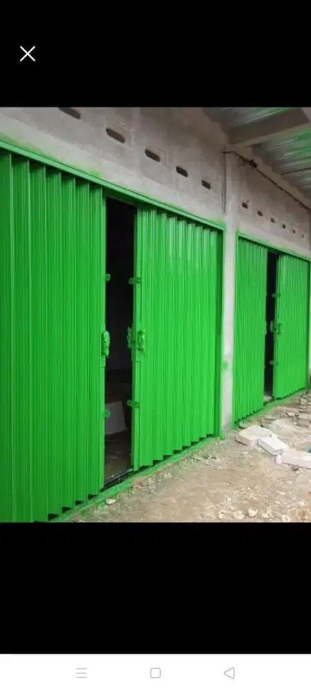 FOLDING GATE ROLLING DOOR MURAH