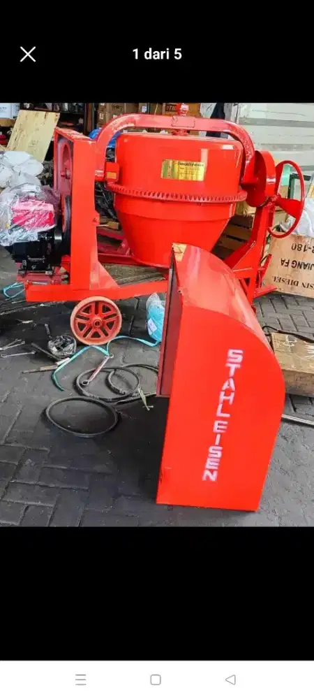 Molen cor 50kg stahleisen komplit