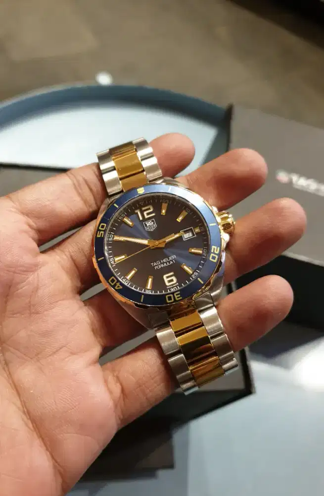 ORIGINAL TAG Heuer Formula 1 Blue Gold 41mm