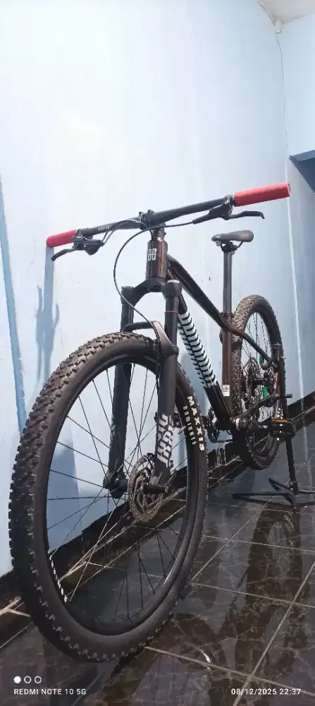 dijual sepeda mtb dominate axc 2 full deore 11 speed like new