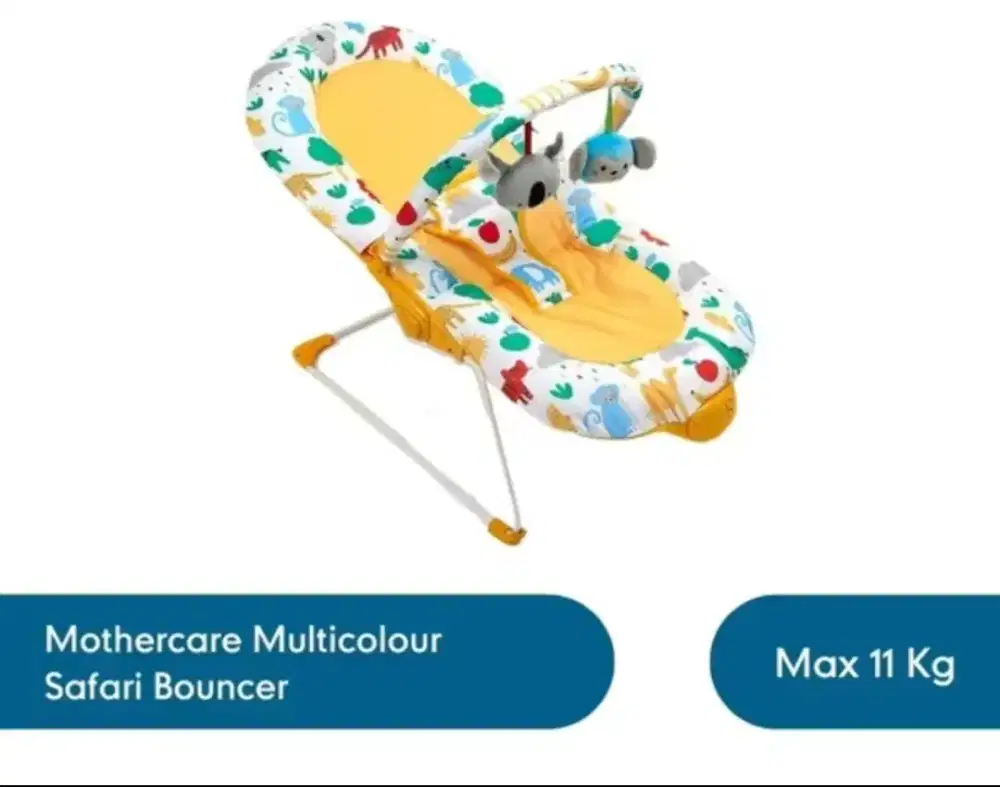 Bouncer mothercare Baru ex kado. Masih baru blom dibuka sama sekali.