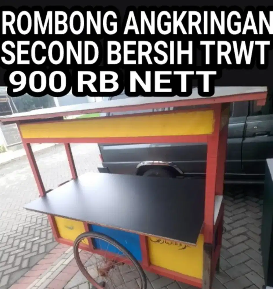 ROMBONG ANGKRINGAN MULUS BERSIH TRWT HARGA 900RB NETT LOK SDA