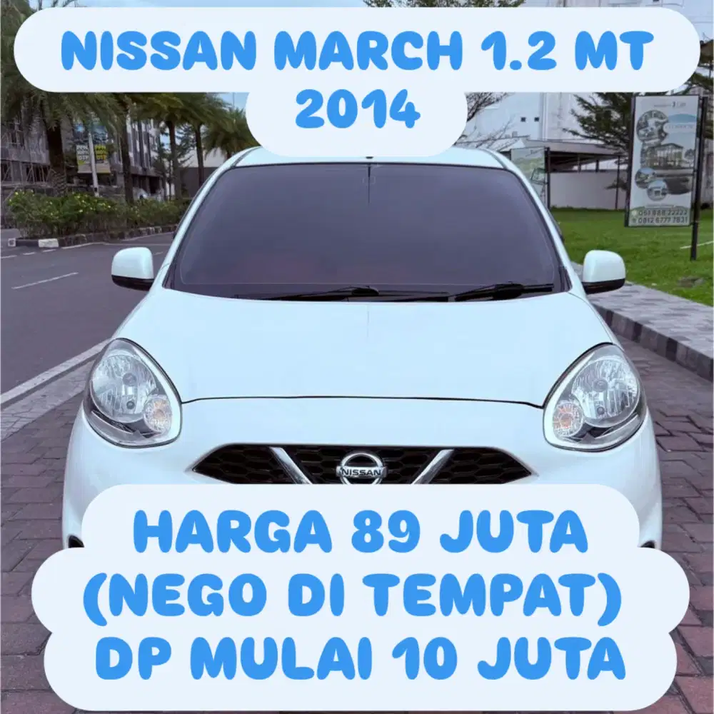 NISSAN MARCH 1.2 MT 2014 DP 10 JUTA