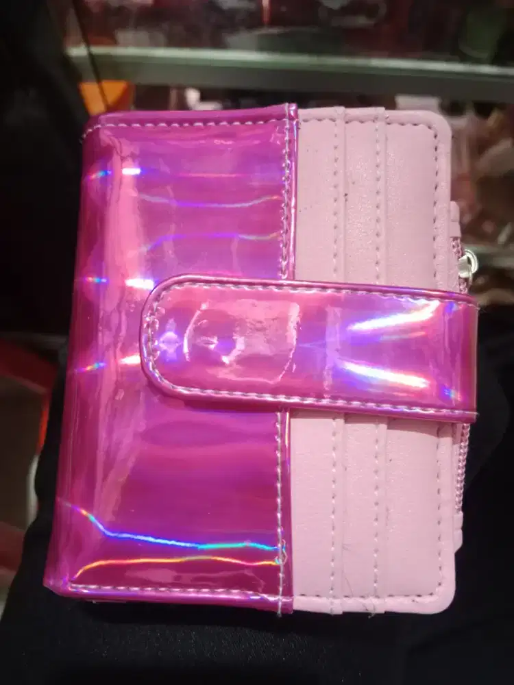 Dompet Pink Hologram