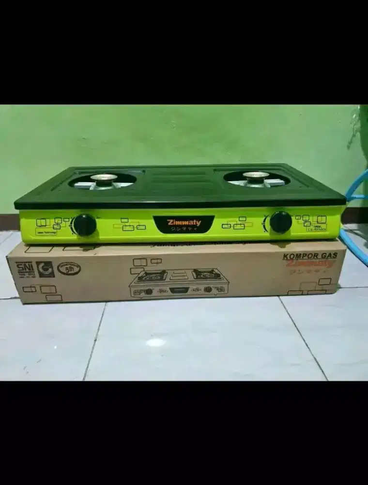 Kompor Gas Zimmaty 2 Tungku