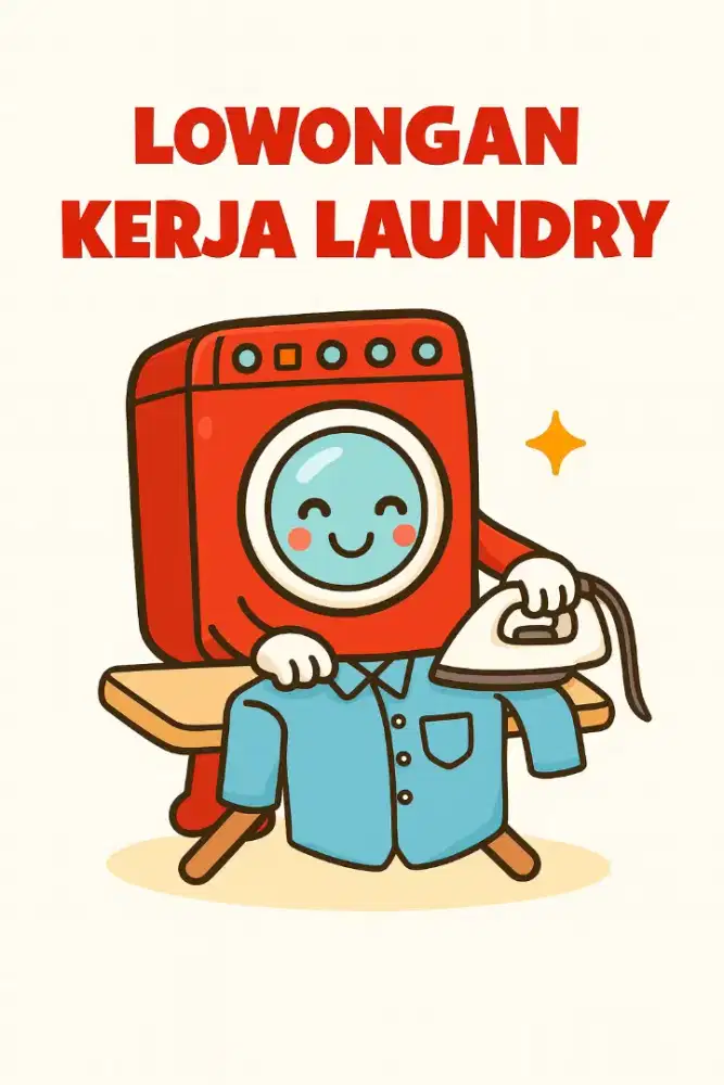 Lowongan wanita staff laundry karyawan laundry
