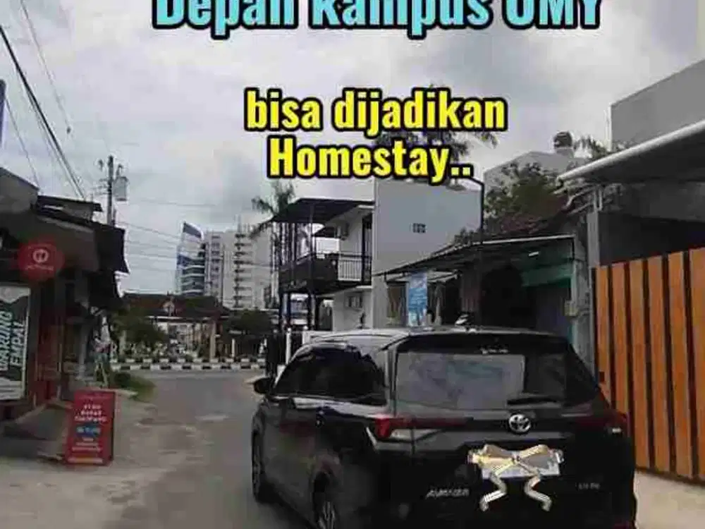 rumah depan kampus UMY, bisa jalan kaki