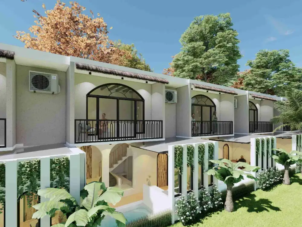 VILLA MURAH 375JT ADA KOLAM RENANG DI SETURAN DEKAT YKPN