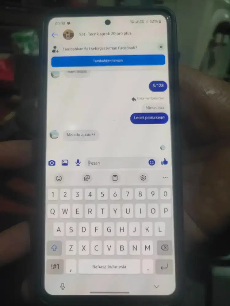 Samsung A72 ram 8/128