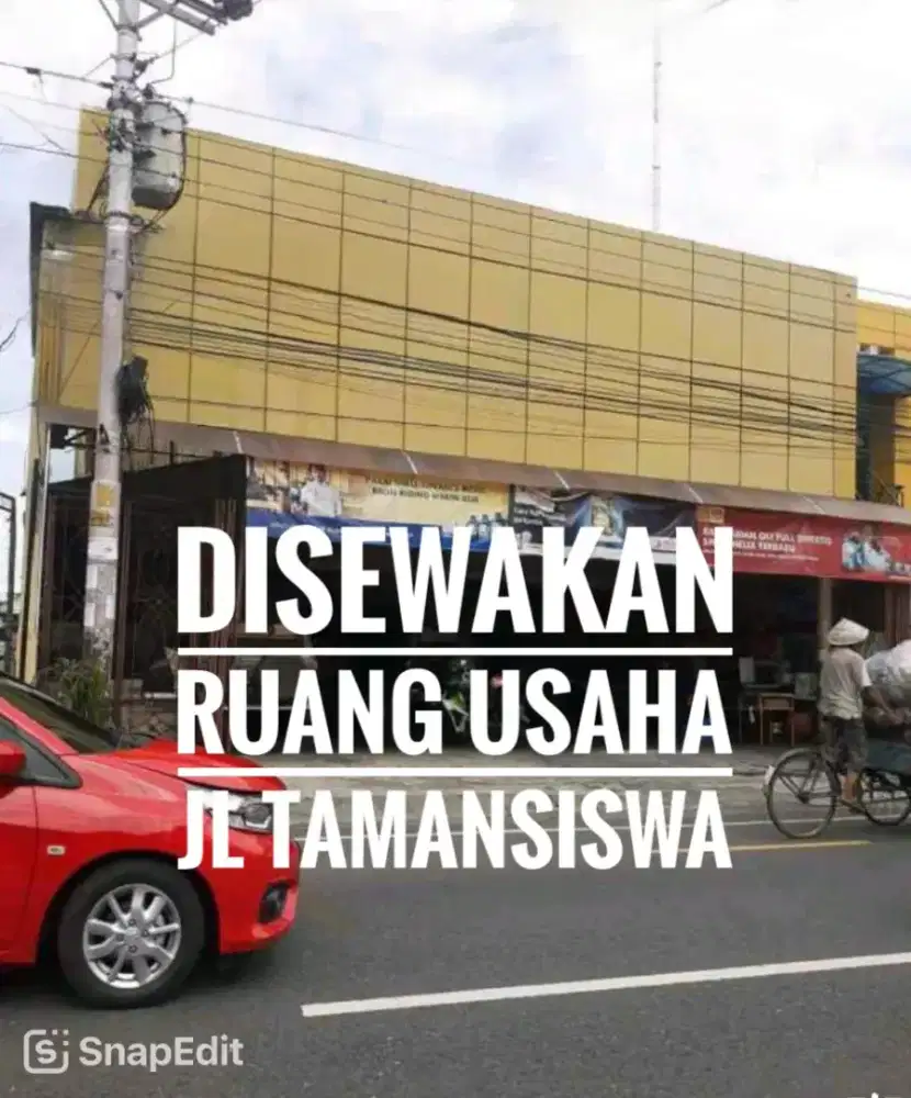 Disewakan Ruang Usaha Strategis di Tamansiswa