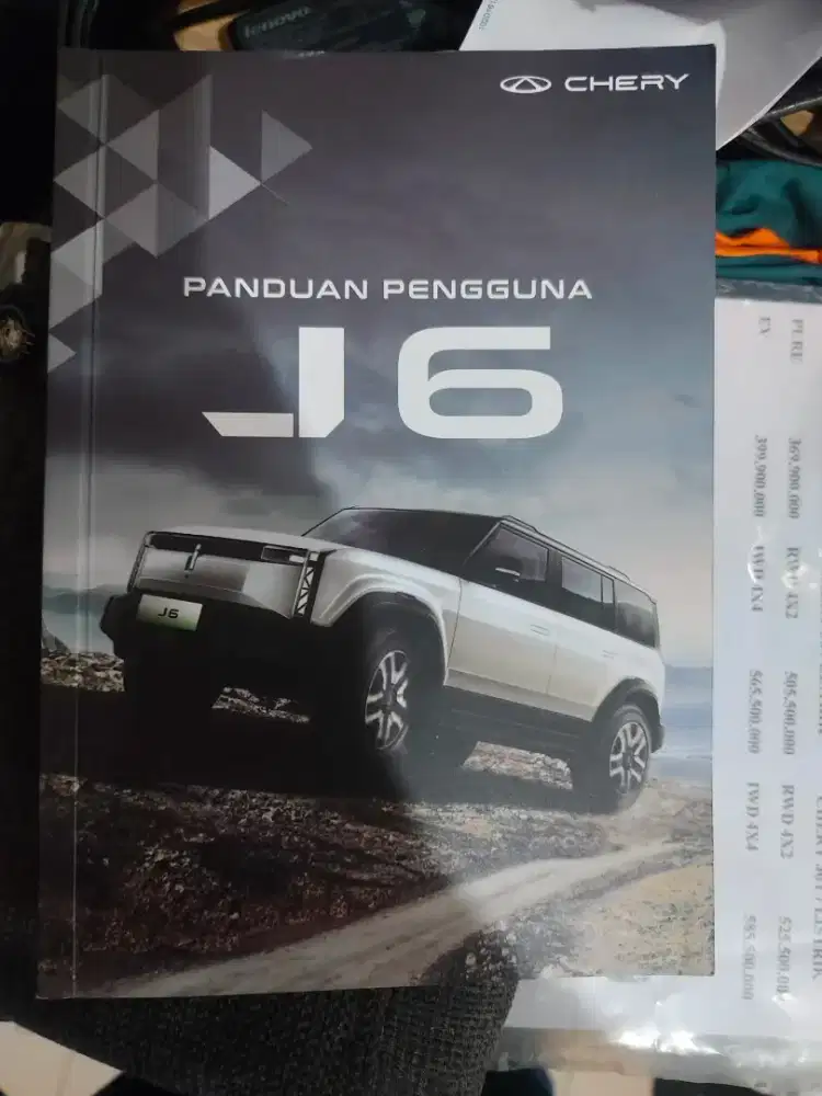 Buku Manual Chery J6