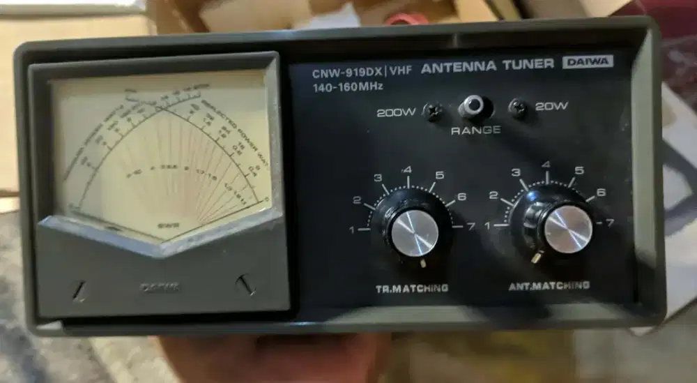 Di Jual Antena Tuner SWR VHF 20W-200W Daiwa CNW-919DX