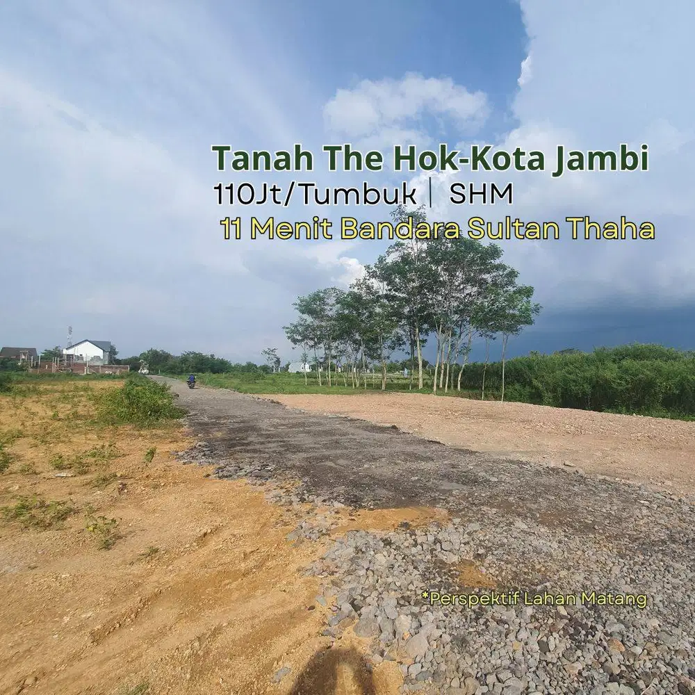 3.3 Km RS Royal Prima, Dijual Tanah Kota Baru Jambi SHM Pekarangan