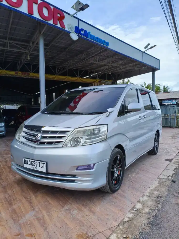 Toyota Alphard V6 3.0 2007 Matic Build up