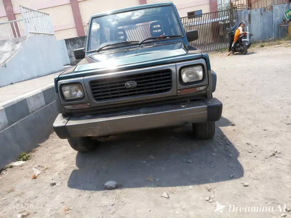 feroza 1995 hijau silver SE