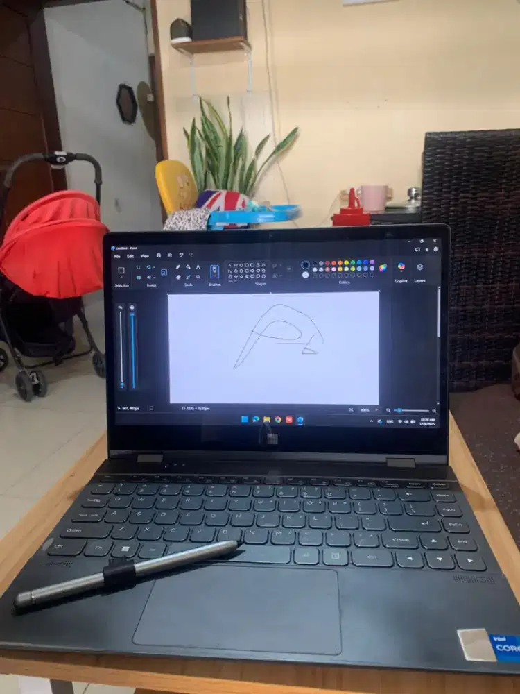 Laptop Advan 360 stylus 2 in 1 touchscreen