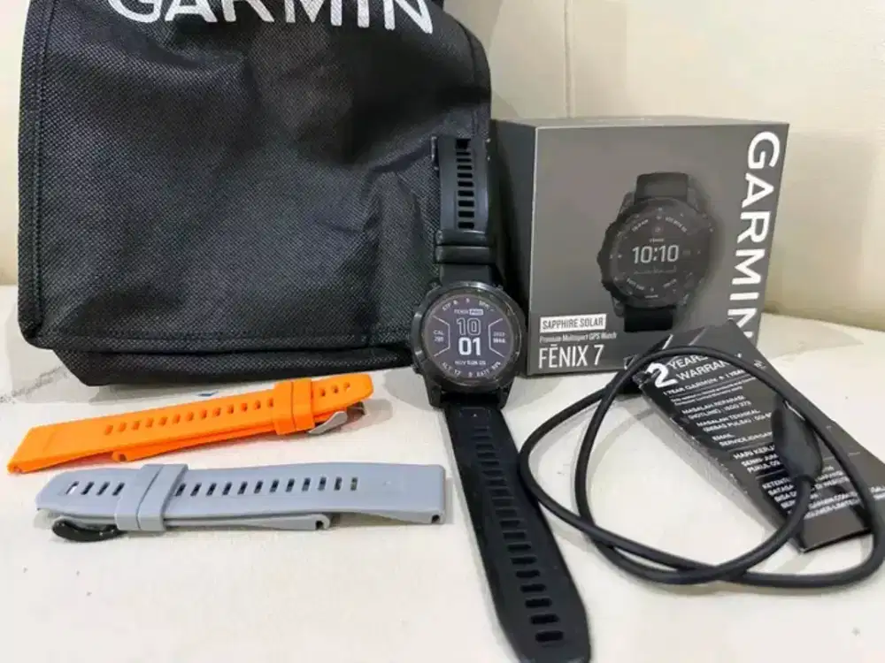 Smartwatch garmin fenix 7 sapphire solar smart watch