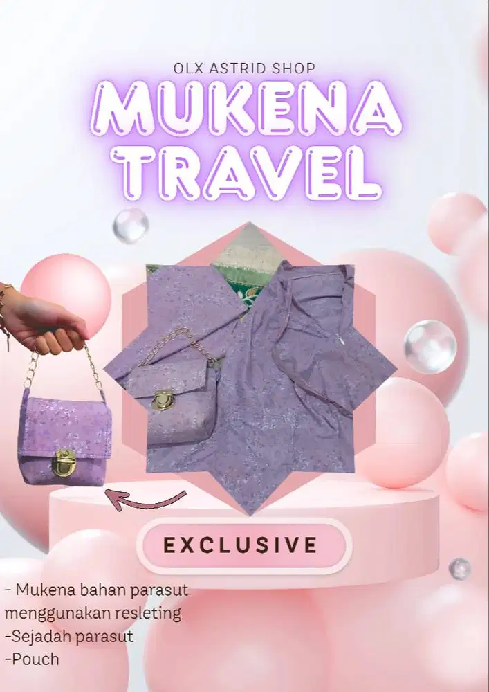 MUKENA PARASUT TRAVEL
