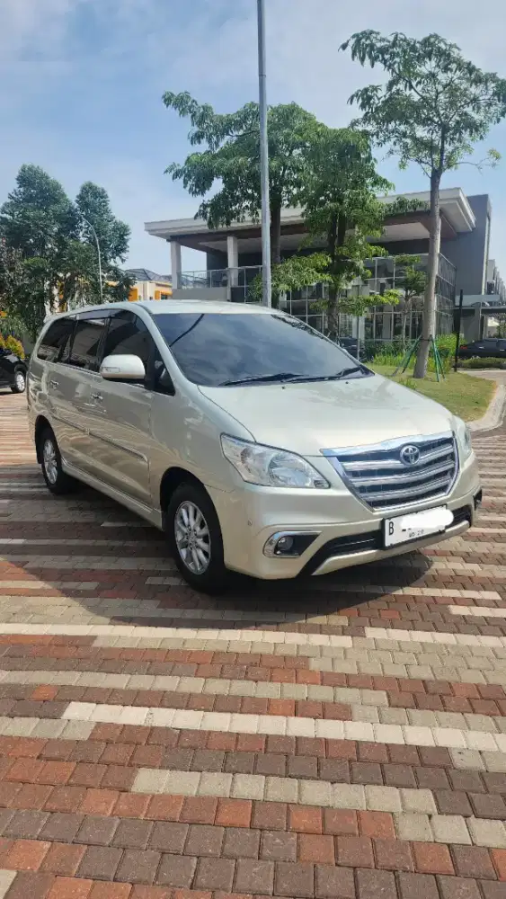 HARGA CASH Innova V AT Diesel 2014 Tgn 1 dr baru