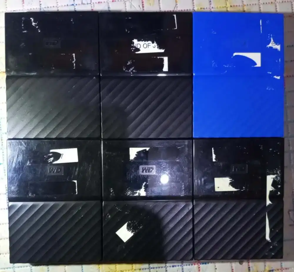 Hardisk External WD 4TB normal dan siap pakai