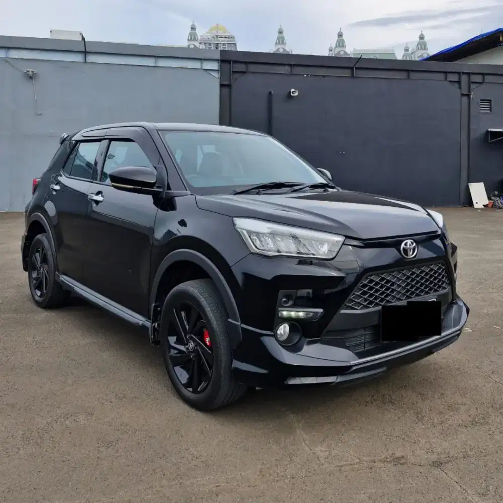 Toyota Raise GR Nik 2021 Black KM 47rb ATPM Good Condition.