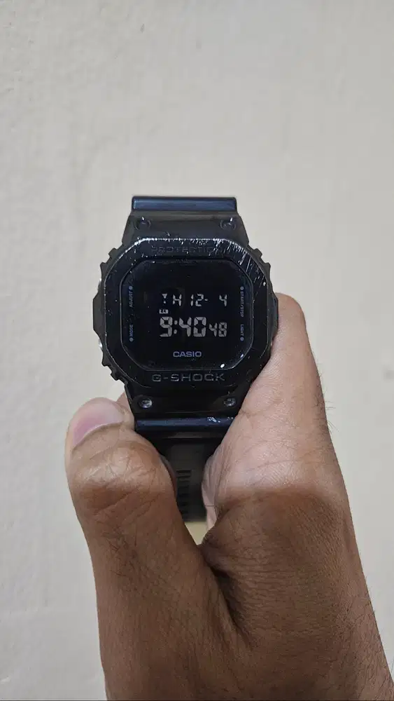 Casio G-Shock GM-5600B-1D, kondisi apa adanya