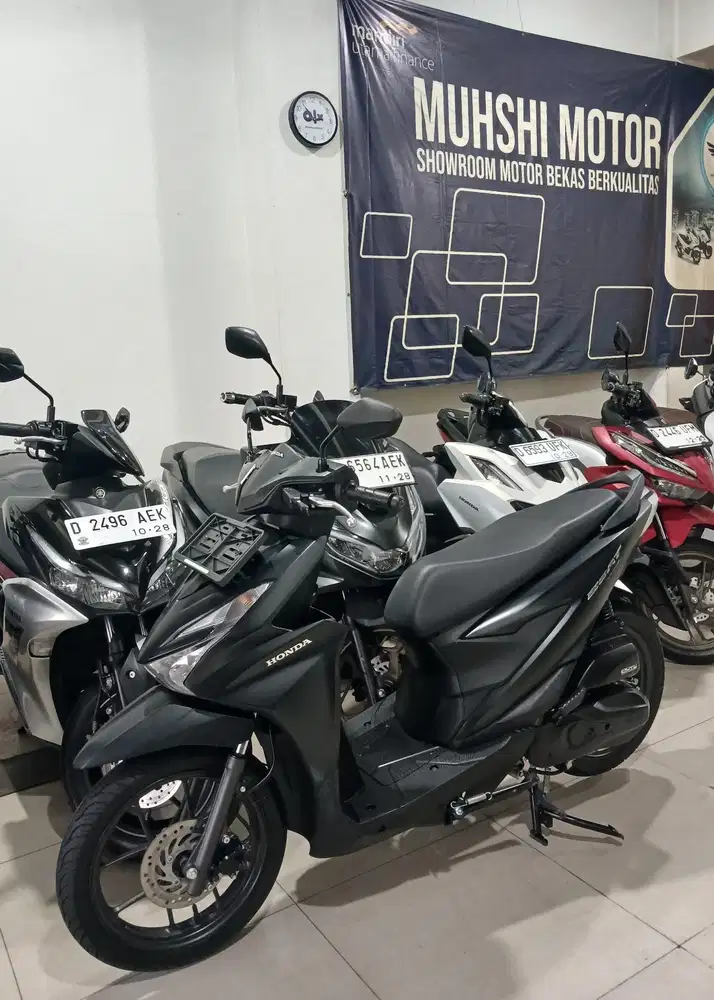 KM 1 RIBU BEAT DELUXE SMART KEY 2025, 99% SEPERTI BARU, MUHSHI MOTOR.