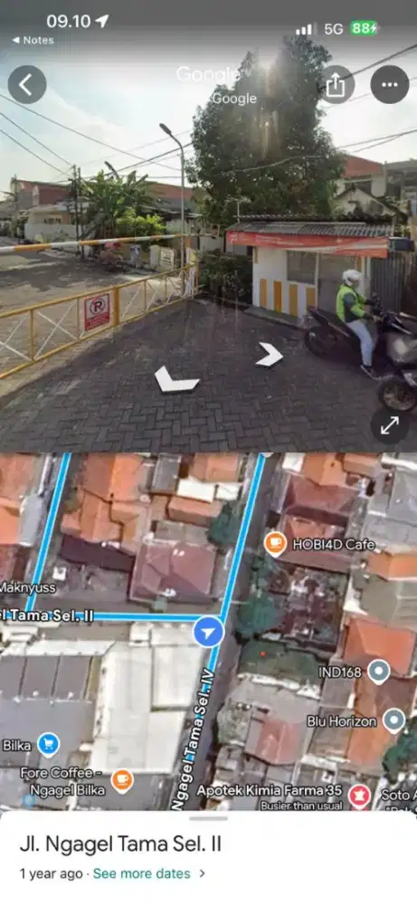 Dijual Murah 2 Rumah Jejer Hitung Tanah – Ngagel Tama Selatan