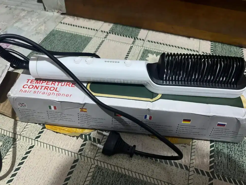 Catokan Sisir “Temperature Control” — Praktis & Cepat!