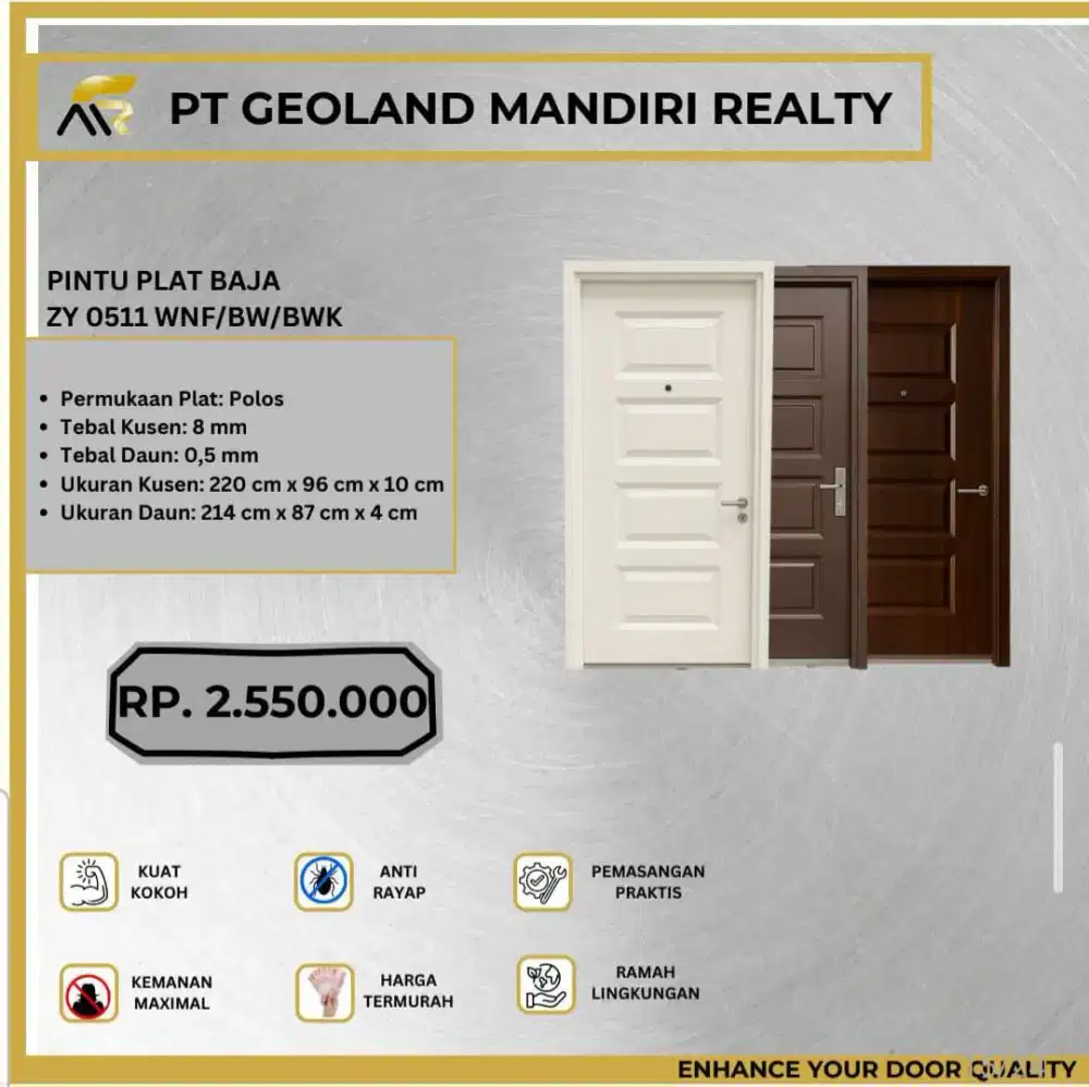 Pintu Baja Termurah Di Tangerang