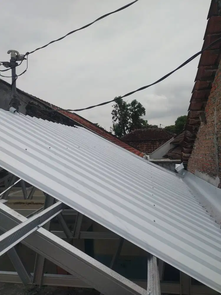 Bongkar dan Renovasi Dgn Baja Ringan BIMA TRUSS Psti Kuat dan TERMURAH