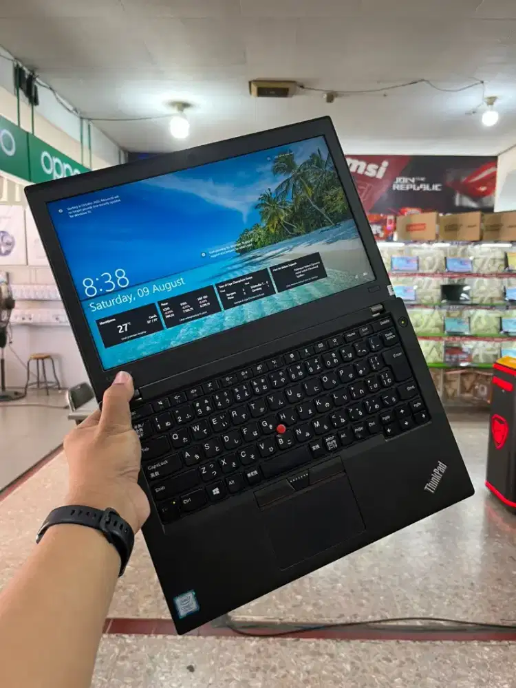 LENOVO THINKPAD X270|RAM 8GB SSD 256|COCOK UNTUK SEKOLAH| KERJA|NUGAS