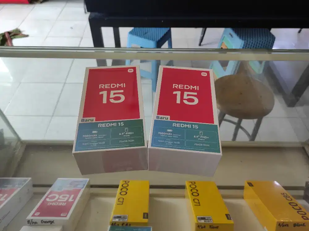 [ Fast respon WA ] Xiaomi Redmi 15 NFC 8+8/256 Garansi resmi 15bln