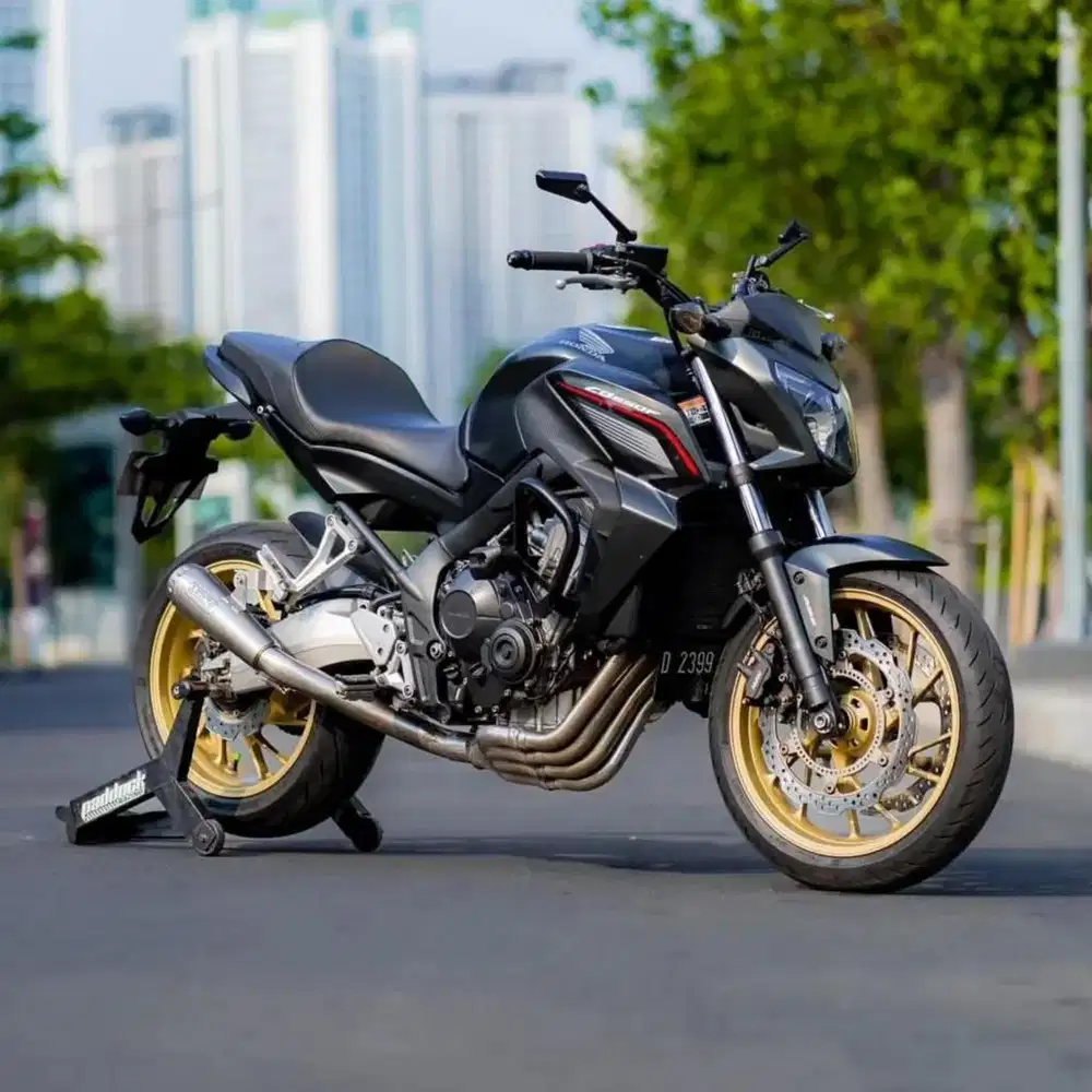 HONDA CB650F 2015 HITAM FULL ORIGINAL