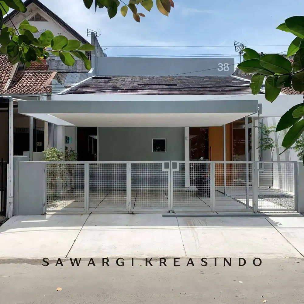 Menerima Pasang Pagar Rumah, Design Simple Minimalis Sawargi Kreasindo