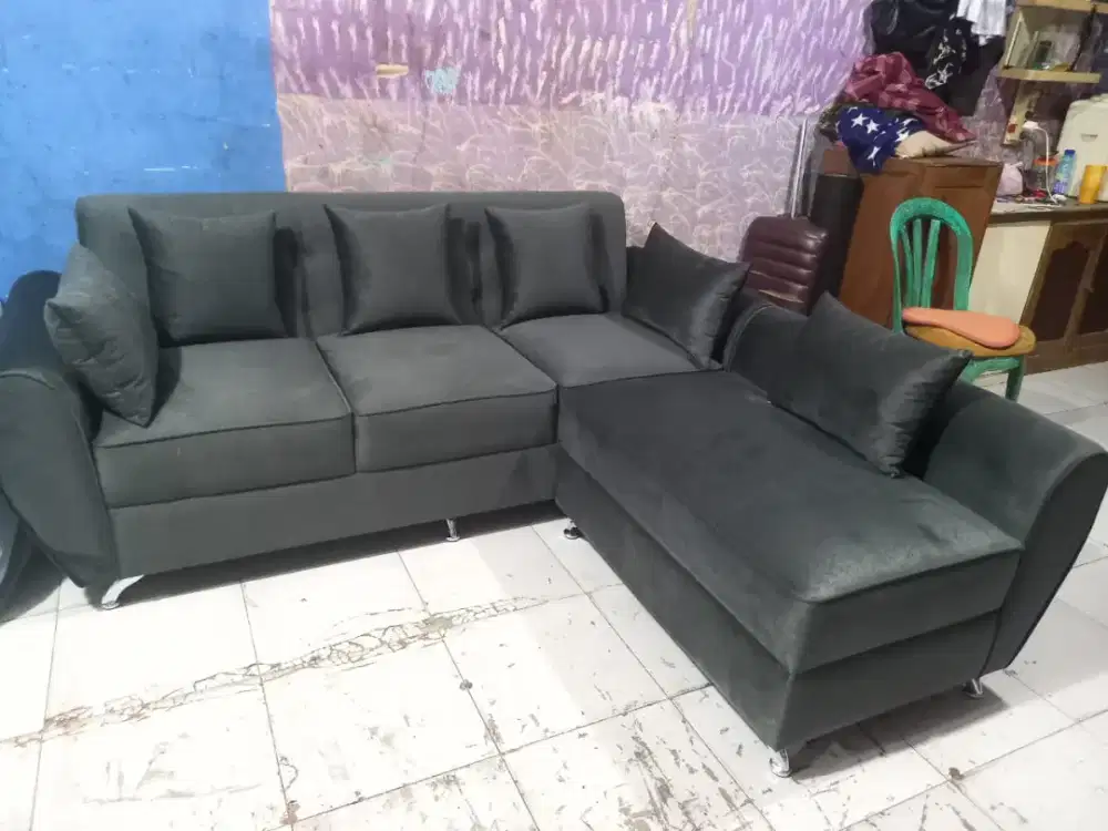 Sofa l minimalis