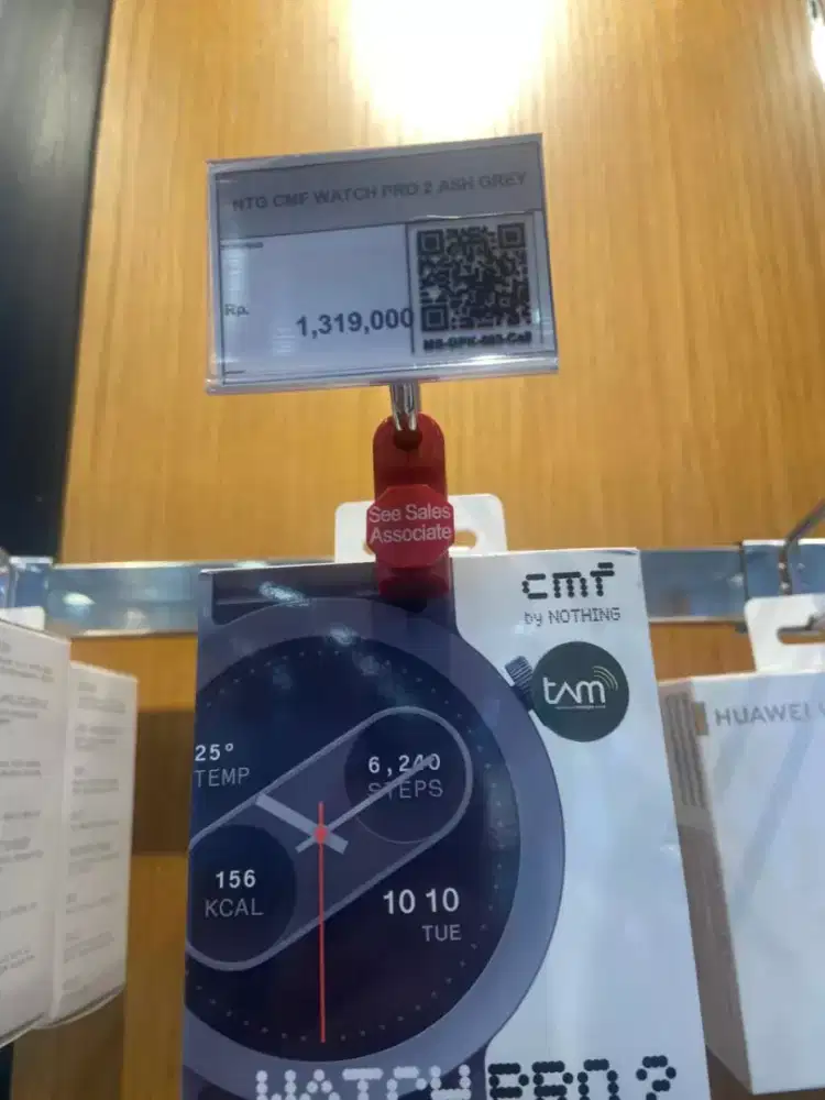 PROMO CICILAN BUNGA 0% JAM TANGAN NTG CMF WATCH PRO 2 ASH GREY