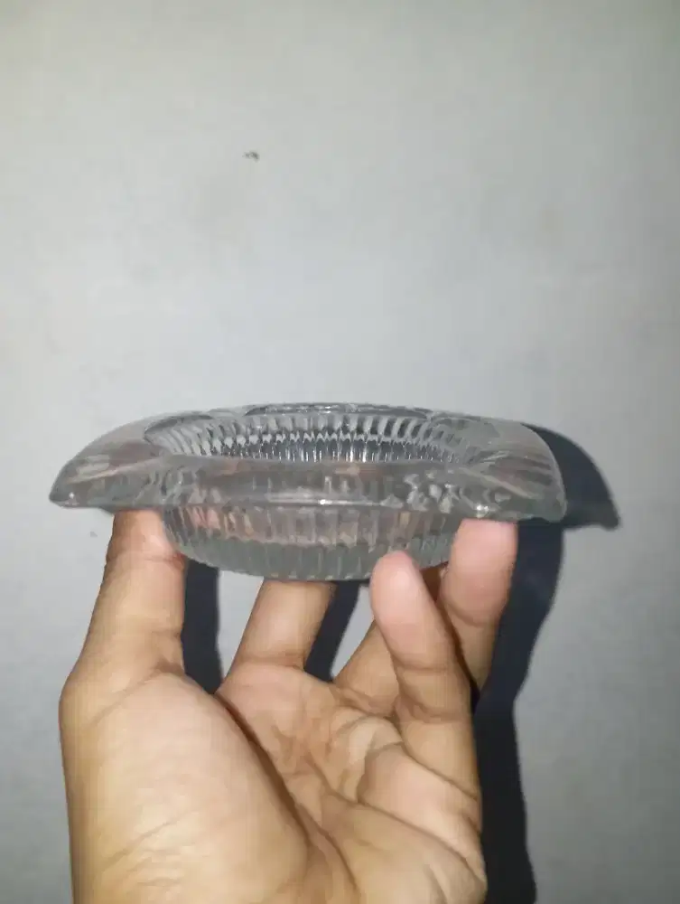 ASBAK KACA BENING ELEGAN