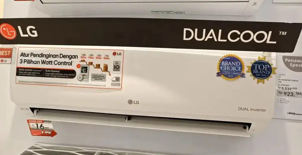 Bunga Cicilan 0% AC 1 PK LG