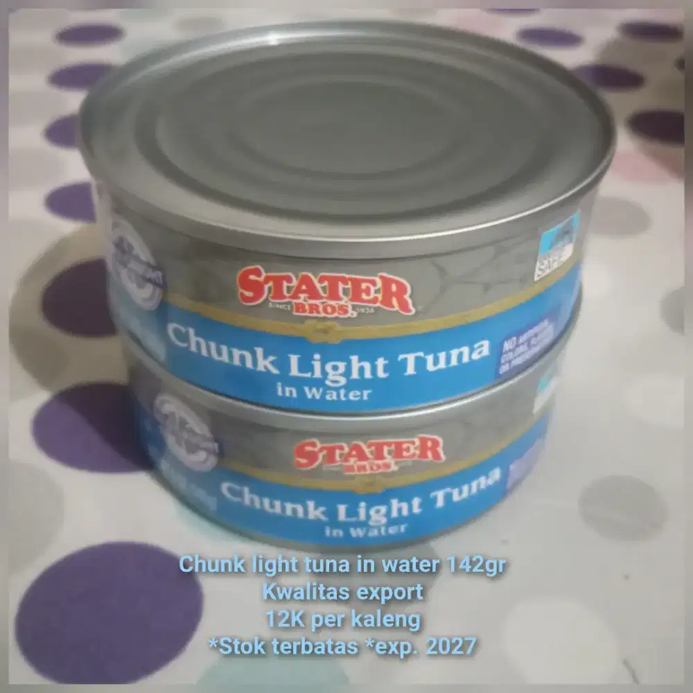 STATER Bros Chunk light tuna in water 142 gr