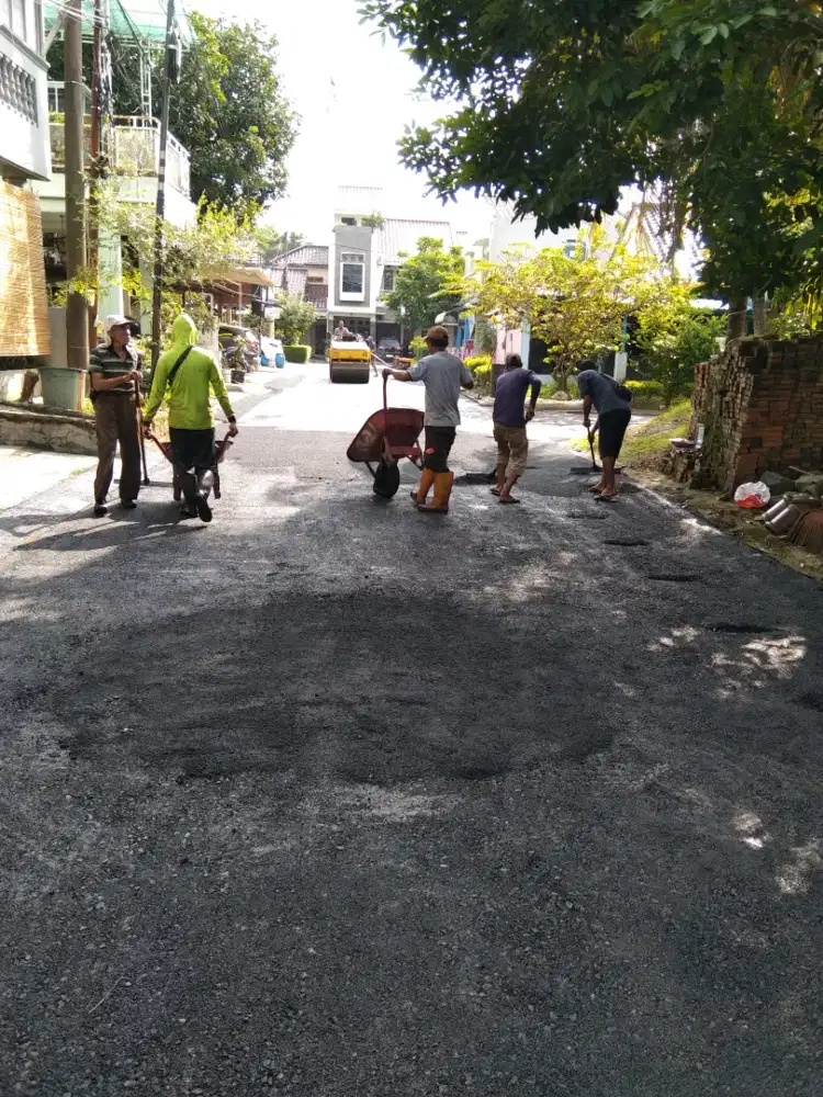 Aspal hotmix Bojongsari parung