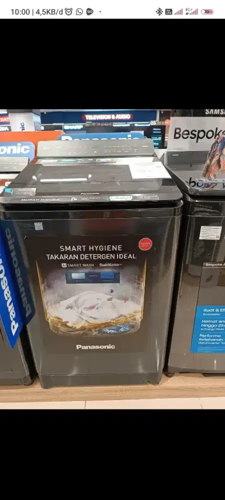 Bunga Cicilan 0% MESIN CUCI PANASONIC