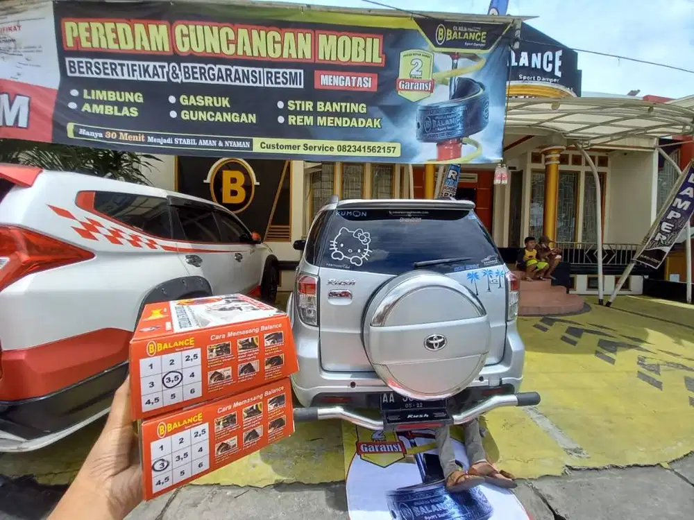 TANPA Modif Mahal GRUDUK Ngayun Keras Mobil TERATASI dg BALANCE Damper