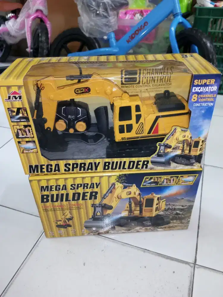 Mainan Anak Rc Bego Asap Cas