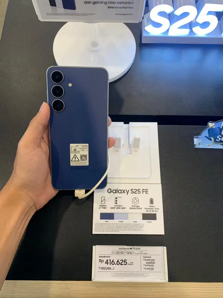 SAMSUNG S25FE 8/256 BISA CICILAN TANPA DP SYARAT CUKUP KTP