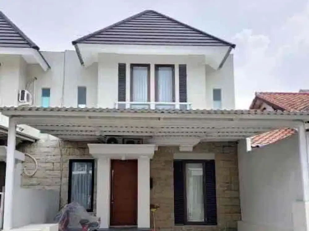 Full interior like new‼️jual rumah  Taman puspa raya citraland surabaya