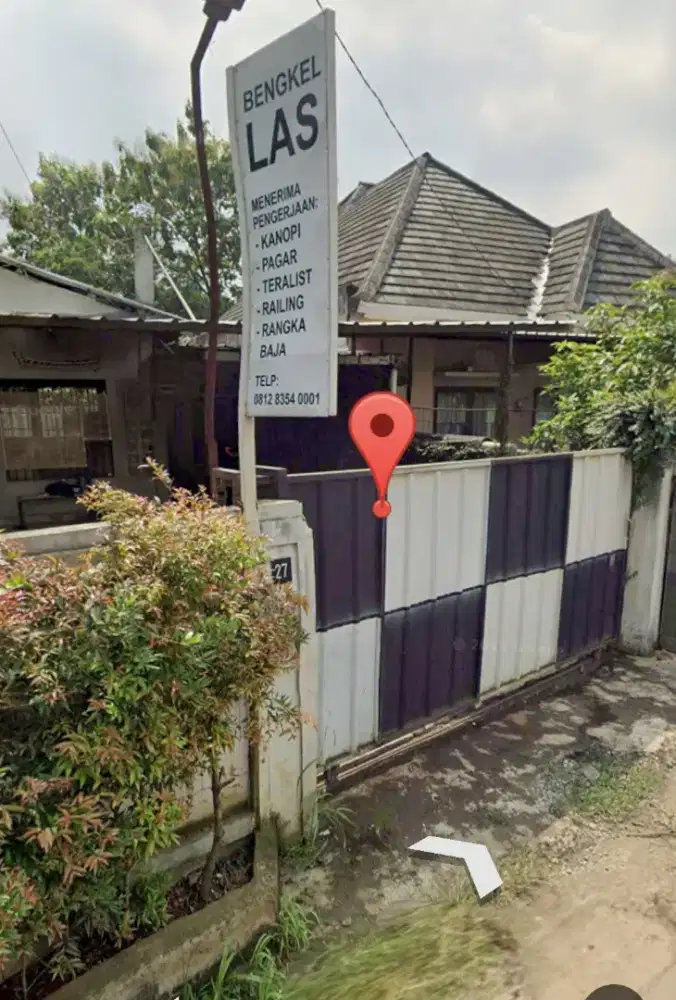 Rumah gunung sindur hitung tanah