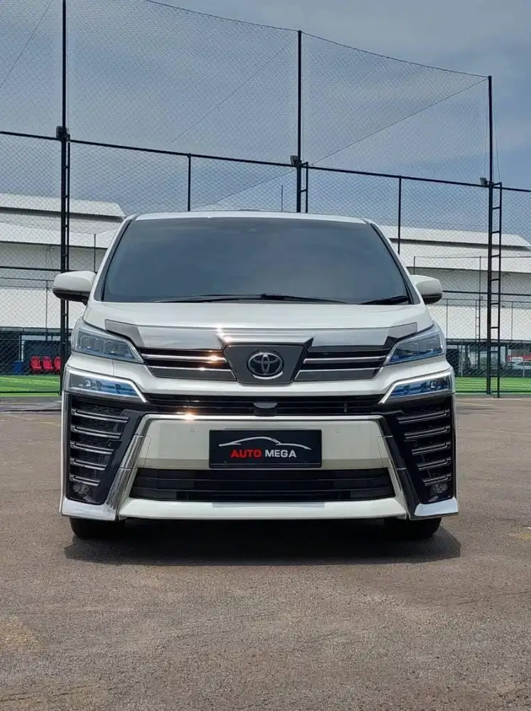Toyota Vellfire 2.5 G ATPM New Improvement TSS Nik 2022 White On Black